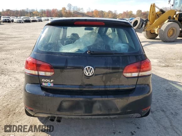 ✅ 2012 Volkswagen Golf • VIN: WVWAB7AJ7CW019757 • Lot: 76489644. Listed on Copart with 108,383 mi. Free auction sales archive from the USA and detailed vehicle history report at DreamBid. Image 6.