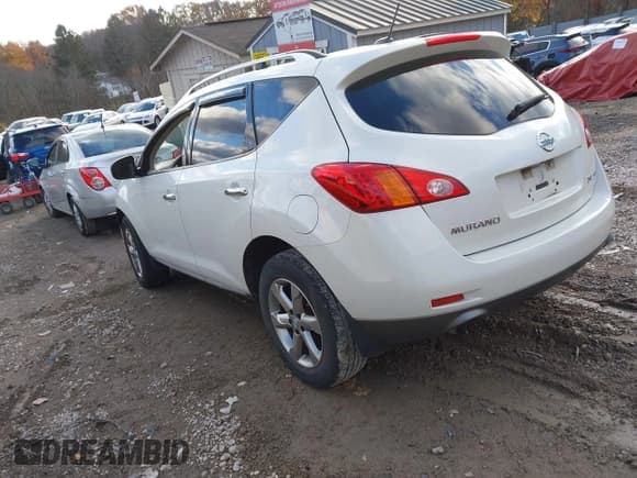 ✅ 2010 Nissan Murano SL • VIN: JN8AZ1MW7AW140872 • Lot: 43659647. Listed on IAAI with 100,440 mi. Free auction sales archive from the USA and detailed vehicle history report at DreamBid. Image 3.