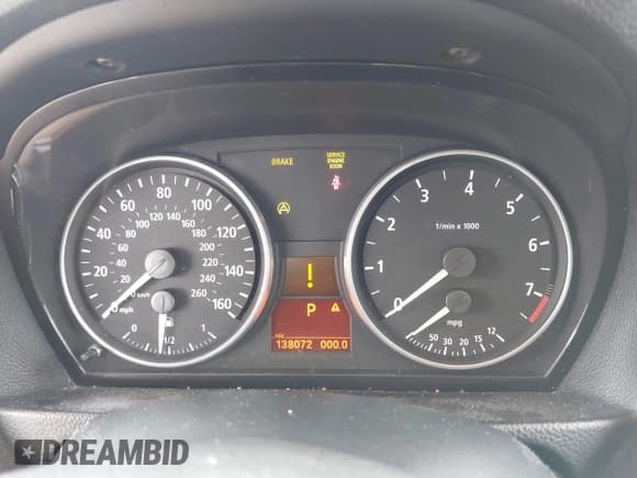 ✅ 2007 BMW 3 Series 328xi • VIN: WBAVC93517KX54691 • Lot: 43183816. Listed on IAAI with 138,072 mi. Free auction sales archive from the USA and detailed vehicle history report at DreamBid. Image 7.