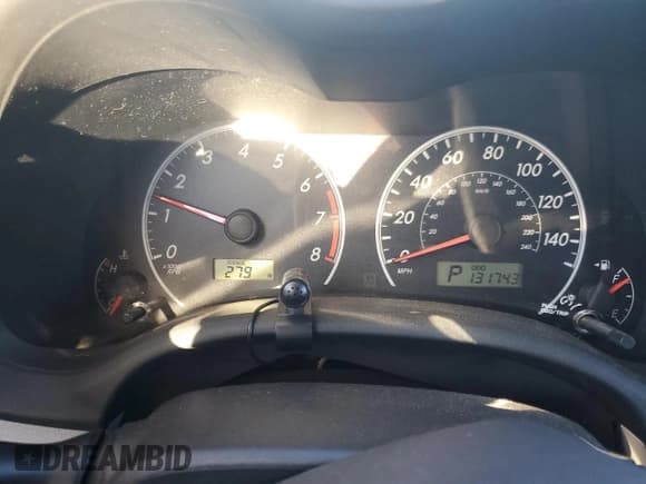 ✅ 2013 Toyota Corolla L • VIN: 5YFBU4EE0DP205354 • Lot: 92176175. Listed on Copart with 131,743 mi. Free auction sales archive from the USA and detailed vehicle history report at DreamBid. Image 9.