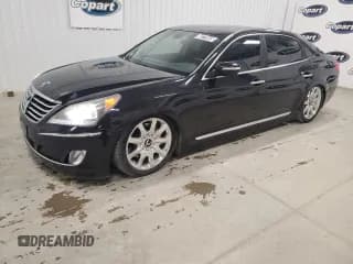 ✅ 2012 Hyundai Equus Ultimate • VIN: KMHGH4JH9CU045255 • Лот: 80279545. Опубликован ранее на Copart с пробегом 127 355 миль. Бесплатный доступ к архиву аукционных продаж из США и подробный отчёт об истории автомобиля на DreamBid. Изображение 1.