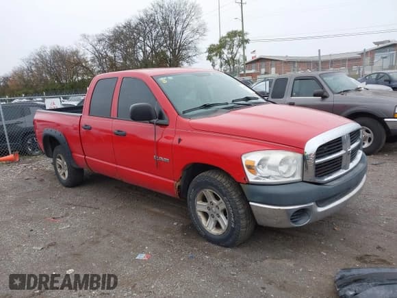 ✅ 2008 Dodge 1500 ST • VIN: 1D7HA18K28J206511 • Лот: 43665169. Опубликован ранее на IAAI с пробегом 146 940 миль. Бесплатный доступ к архиву аукционных продаж из США и подробный отчёт об истории автомобиля на DreamBid. Изображение 1.