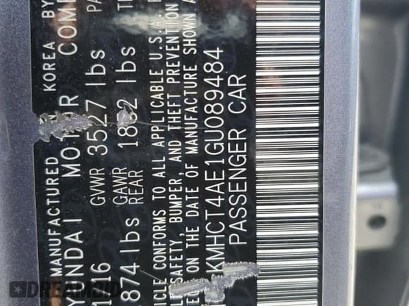 ✅ 2016 Hyundai Accent SE • VIN: KMHCT4AE1GU089484 • Лот: 57532574. Опубликован ранее на Copart с пробегом 143 035 миль. Бесплатный доступ к архиву аукционных продаж из США и подробный отчёт об истории автомобиля на DreamBid. Изображение 12.