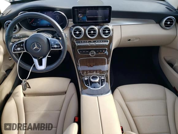 ✅ 2021 Mercedes-Benz C 300 • VIN: W1KWF8DB2MR631388 • Lot: 59914035. Listed on Copart with 45,794 mi. Free auction sales archive from the USA and detailed vehicle history report at DreamBid. Image 8.