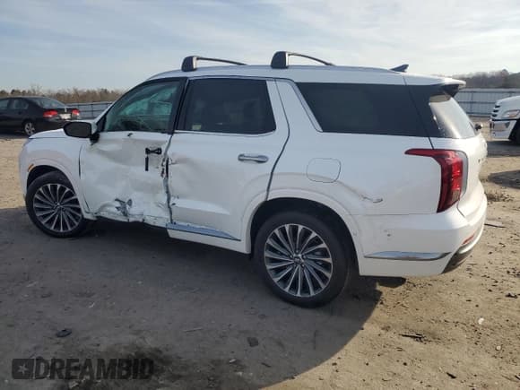 ✅ 2025 Hyundai Palisade Calligraphy • VIN: KM8R7DGEXSU814725 • Лот: 84865814. Опубликован ранее на Copart с пробегом 6 839 миль. Бесплатный доступ к архиву аукционных продаж из США и подробный отчёт об истории автомобиля на DreamBid. Изображение 2.
