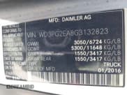 ✅ 2016 Mercedes-Benz Metris Cargo • VIN: WD3PG2EA8G3132823 • Lot: 42488973. Listed on IAAI with 130,728 mi. Free auction sales archive from the USA and detailed vehicle history report at DreamBid. Image 9.