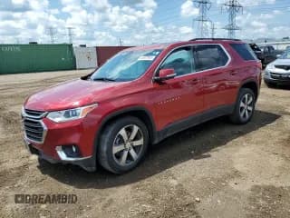 ✅ 2021 Chevrolet Traverse LT • VIN: 1GNERHKW7MJ176692 • Lot: 63647955. Wystawiony na Copart z przebiegiem 93 465 mil. Bezpłatny archiwum sprzedaży aukcyjnych z USA i szczegółowy raport historii pojazdu na DreamBid. Zdjęcie 1.
