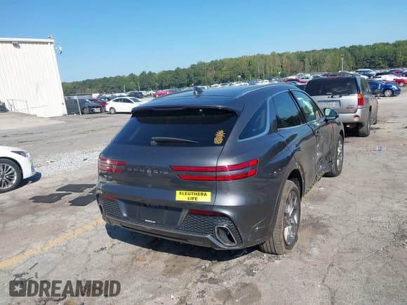 ✅ 2023 Genesis GV70 2.5T • VIN: KMUMADTB6PU087888 • Лот: 43356112. Опубликован ранее на IAAI с пробегом 30 000 миль. Бесплатный доступ к архиву аукционных продаж из США и подробный отчёт об истории автомобиля на DreamBid. Изображение 4.