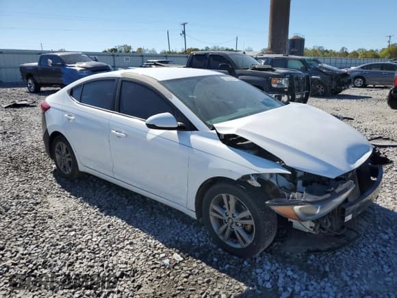 ✅ 2017 Hyundai Elantra SE • VIN: 5NPD84LF7HH107630 • Lot: 82666695. Listed on Copart with 172,302 mi. Free auction sales archive from the USA and detailed vehicle history report at DreamBid. Image 4.