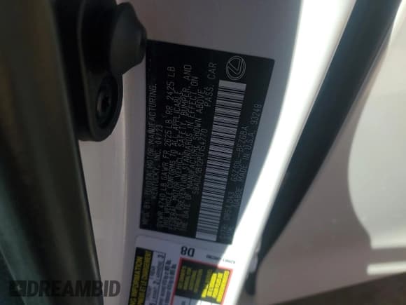 ✅ 2023 Lexus ES 350 • VIN: 58ADZ1B12PU154770 • Lot: 82631495. Wystawiony na Copart z przebiegiem 41 015 mil. Bezpłatny archiwum sprzedaży aukcyjnych z USA i szczegółowy raport historii pojazdu na DreamBid. Zdjęcie 12.