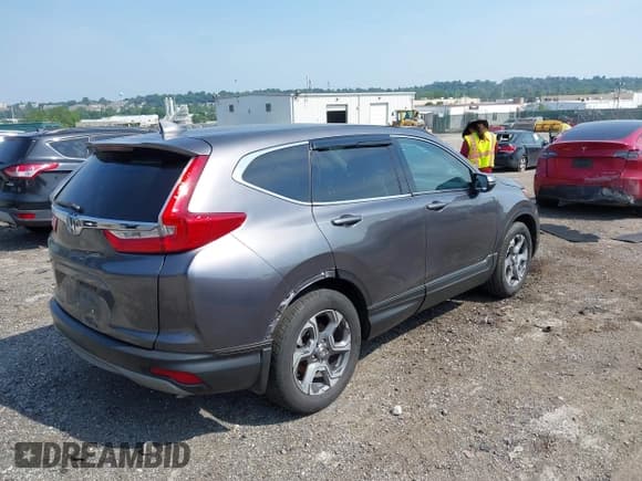 ✅ 2017 Honda CR-V EX-L • VIN: 7FARW1H87HE041202 • Лот: 42441868. Опубликован ранее на IAAI с пробегом Не указан. Бесплатный доступ к архиву аукционных продаж из США и подробный отчёт об истории автомобиля на DreamBid. Изображение 4.