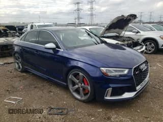 ✅ 2018 Audi RS 3 • VIN: WUABWGFFXJ1906831 • Лот: 49559413. Опубликован ранее на Copart с пробегом Не указан. Бесплатный доступ к архиву аукционных продаж из США и подробный отчёт об истории автомобиля на DreamBid. Изображение 4.