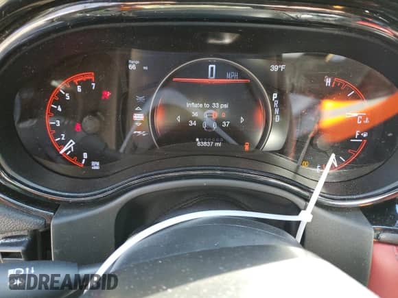 2022 Dodge Durango R/T with VIN 1C4SDHCT5NC101560, listed as a Copart auction lot 45810645 with 83,837 mi miles and Salvage title. Bid and sale history available at DreamBid. Image 9.