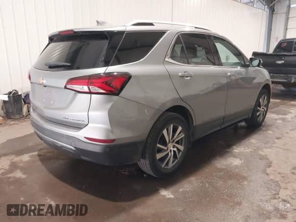 2023 Chevrolet Equinox Premier with VIN 3GNAXXEG9PL157173, listed as a IAAI auction lot 43296977 with 44,862 mi miles and . Bid and sale history available at DreamBid. Image 4.
