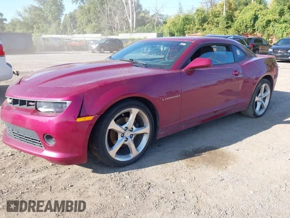 ✅ 2014 Chevrolet Camaro LT • VIN: 2G1FB1E38E9297893 • Лот: 43163908. Опубликован ранее на IAAI с пробегом 69 340 миль. Бесплатный доступ к архиву аукционных продаж из США и подробный отчёт об истории автомобиля на DreamBid. Изображение 2.