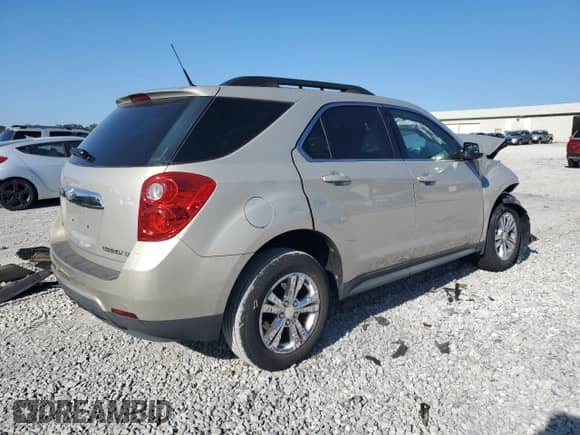 2012 Chevrolet Equinox 1LT with VIN 2GNALDEK5C1131793, listed as a Copart auction lot 85125885 with 129,756 mi miles and Salvage title. Bid and sale history available at DreamBid. Image 3.