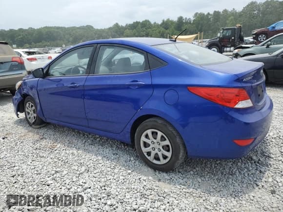 ✅ 2013 Hyundai Accent GLS • VIN: KMHCT4AE4DU389757 • Lot: 60220794. Listed on Copart with 127,330 mi. Free auction sales archive from the USA and detailed vehicle history report at DreamBid. Image 2.