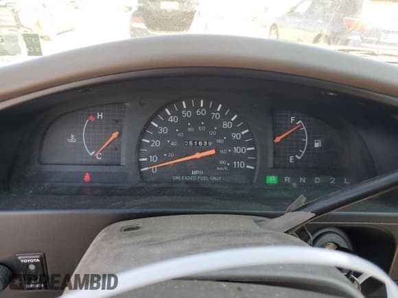 ✅ 1999 Toyota Tacoma • VIN: 4TAVL52N5XZ448920 • Lot: 80413115. Listed on Copart with 51,839 mi. Free auction sales archive from the USA and detailed vehicle history report at DreamBid. Image 9.