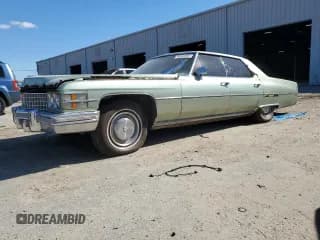 ✅ 1974 Cadillac DeVille • VIN: 6D49R4Q224803 • Lot: 90355995. Wystawiony na Copart z przebiegiem 95 660 mil. Bezpłatny archiwum sprzedaży aukcyjnych z USA i szczegółowy raport historii pojazdu na DreamBid. Zdjęcie 1.