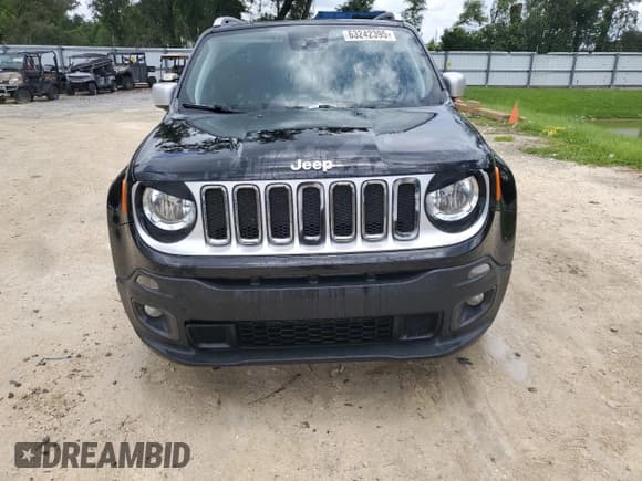 ✅ 2018 Jeep Renegade Limited • VIN: ZACCJADB8JPH22906 • Lot: 63242395. Listed on Copart with 117,396 mi. Free auction sales archive from the USA and detailed vehicle history report at DreamBid. Image 5.