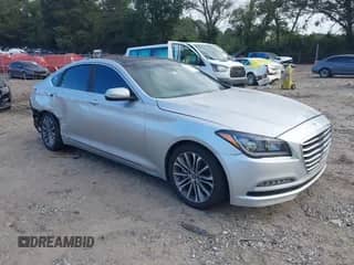 2016 Hyundai Genesis 3.8L z VIN KMHGN4JEXGU138838, wystawiony jako IAAI lot #43225162 z przebiegiem 246 746 mil mil oraz . Historia ofert i sprzedaży dostępna na DreamBid. Obrazek 1.