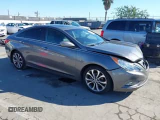 2013 Hyundai Sonata SE with VIN 5NPEC4AB7DH621765, listed as a IAAI auction lot 43450475 with 127,708 mi miles and . Bid and sale history available at DreamBid. Image 1.