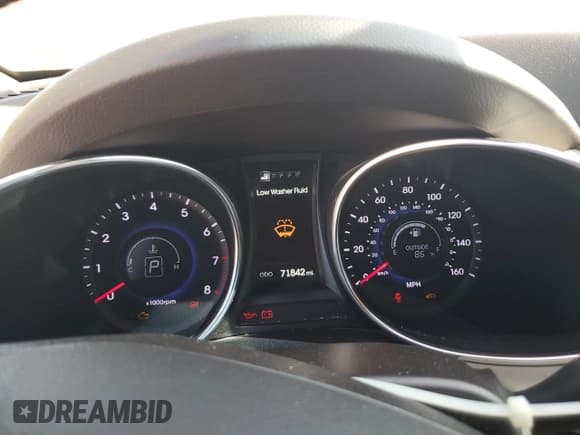 ✅ 2014 Hyundai Santa Fe • VIN: 5XYZUDLB2EG157093 • Лот: 68627824. Опубликован ранее на Copart с пробегом 71 842 миль. Бесплатный доступ к архиву аукционных продаж из США и подробный отчёт об истории автомобиля на DreamBid. Изображение 9.