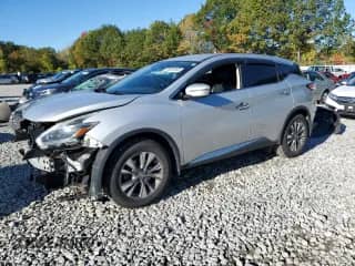 2018 Nissan Murano SV with VIN 5N1AZ2MH6JN100951, listed as a Copart auction lot 86464085 with 123,673 mi miles and Salvage title. Bid and sale history available at DreamBid. Image 1.