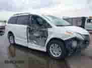 2011 Toyota Sienna XLE AAS with VIN 5TDYK3DC1BS106301, listed as a IAAI auction lot 43423294 with 158,803 mi miles and . Bid and sale history available at DreamBid. Image 6.
