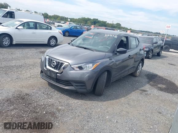 ✅ 2020 Nissan Kicks S • VIN: 3N1CP5BV7LL549123 • Lot: 43215199. Listed on IAAI with 33,227 mi. Free auction sales archive from the USA and detailed vehicle history report at DreamBid. Image 17.