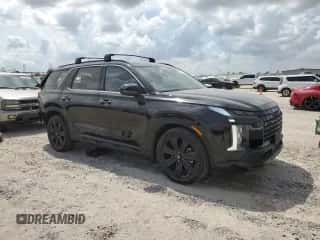 2024 Hyundai Palisade XRT with VIN KM8R34GE2RU690682, listed as a Copart auction lot 67310074 with 11,868 mi miles and Salvage title. Bid and sale history available at DreamBid. Image 4.