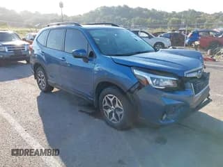 ✅ 2019 Subaru Forester Premium • VIN: JF2SKAGC6KH421106 • Lot: 43329079. Listed on IAAI with 83,493 mi. Free auction sales archive from the USA and detailed vehicle history report at DreamBid. Image 1.
