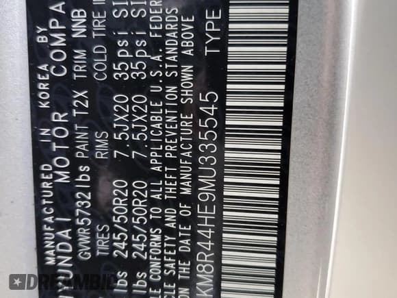 ✅ 2021 Hyundai Palisade SEL • VIN: KM8R44HE9MU335545 • Лот: 71489434. Опубликован ранее на Copart с пробегом 44 380 миль. Бесплатный доступ к архиву аукционных продаж из США и подробный отчёт об истории автомобиля на DreamBid. Изображение 14.