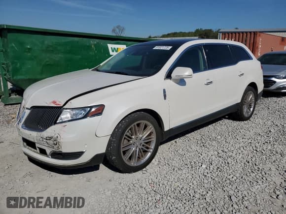 ✅ 2014 Lincoln MKT EcoBoost • VIN: 2LMHJ5AT8EBL50441 • Лот: 91821725. Опубликован ранее на Copart с пробегом 141 968 миль. Бесплатный доступ к архиву аукционных продаж из США и подробный отчёт об истории автомобиля на DreamBid. Изображение 1.