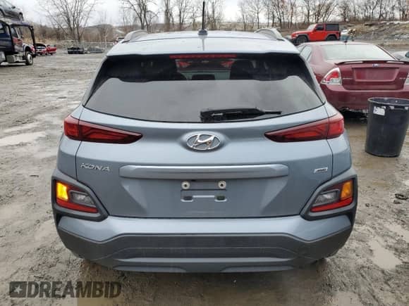 2018 Hyundai Kona SEL with VIN KM8K2CAA5JU097908, listed as a Copart auction lot 83479004 with 64,686 mi miles and Salvage title. Bid and sale history available at DreamBid. Image 6.