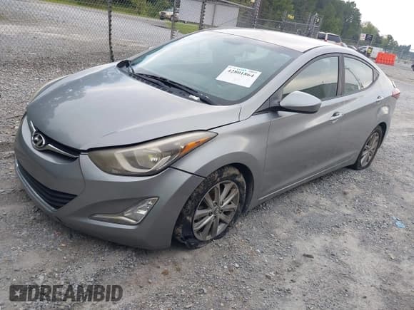 ✅ 2015 Hyundai Elantra SE • VIN: KMHDH4AE6FU325759 • Lot: 42801864. Listed on IAAI with 171,437 mi. Free auction sales archive from the USA and detailed vehicle history report at DreamBid. Image 2.
