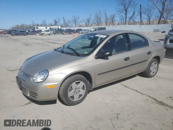 2003 Dodge Neon SE with VIN 1B3ES26C13D109336, listed as a Copart auction lot 46997375 with 201,518 mi miles and Salvage title. Bid and sale history available at DreamBid. Image 1.