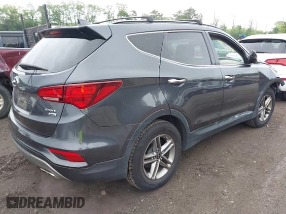 ✅ 2017 Hyundai Santa Fe 2.4L • VIN: 5XYZUDLB5HG397310 • Lot: 42314099. Listed on IAAI with 99,061 mi. Free auction sales archive from the USA and detailed vehicle history report at DreamBid. Image 4.