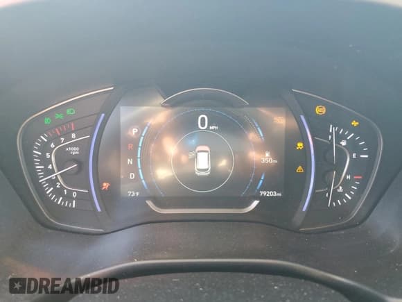 ✅ 2020 Hyundai Santa Fe Limited • VIN: 5NMS53AD1LH200256 • Лот: 85756545. Опубликован ранее на Copart с пробегом 79 203 миль. Бесплатный доступ к архиву аукционных продаж из США и подробный отчёт об истории автомобиля на DreamBid. Изображение 9.