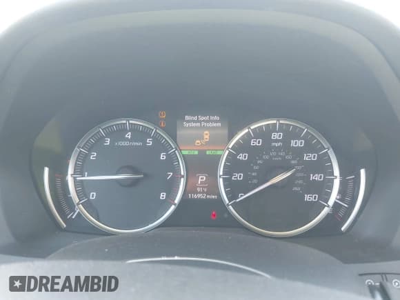 ✅ 2018 Acura MDX Technology • VIN: 5J8YD4H59JL024538 • Lot: 42549594. Listed on IAAI with 116,952 mi. Free auction sales archive from the USA and detailed vehicle history report at DreamBid. Image 7.