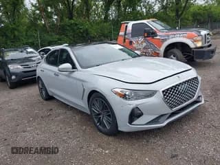 ✅ 2019 Genesis G70 Advanced • VIN: KMTG44LA4KU025432 • Lot: 42314340. Listed on IAAI with 109,629 mi. Free auction sales archive from the USA and detailed vehicle history report at DreamBid. Image 1.