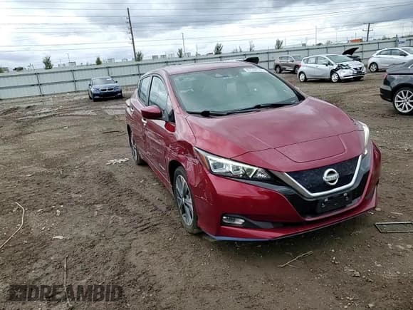 ✅ 2019 Nissan LEAF SL Plus • VIN: 1N4BZ1CP6KC311047 • Lot: 87394185. Listed on Copart with 50,728 mi. Free auction sales archive from the USA and detailed vehicle history report at DreamBid. Image 13.