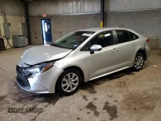 ✅ 2021 Toyota Corolla LE • VIN: 5YFEPMAE9MP258385 • Lot: 68939845. Listed on Copart with 100,904 mi. Free auction sales archive from the USA and detailed vehicle history report at DreamBid. Image 1.