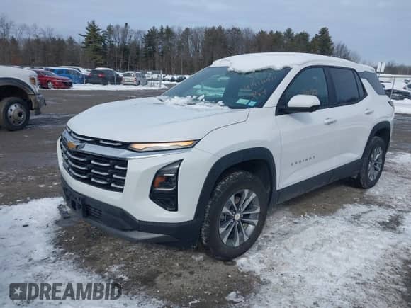 2025 Chevrolet Equinox AWD LT с VIN 3GNAXPEG5SL101319, выставлен на аукционе IAAI как лот 41412911 с пробегом 2 599 миль миль и . История ставок и продаж доступна на DreamBid. Изображение 17.