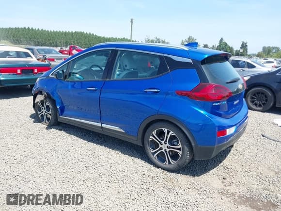 ✅ 2021 Chevrolet Bolt EV Premier • VIN: 1G1FZ6S01M4108991 • Lot: 42452895. Listed on IAAI with 54,499 mi. Free auction sales archive from the USA and detailed vehicle history report at DreamBid. Image 3.