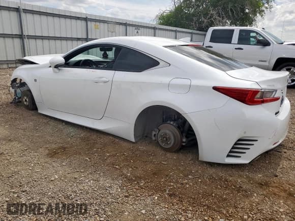 ✅ 2017 Lexus RC 200t • VIN: JTHHA5BC2H5005590 • Lot: 66927625. Listed on Copart with 129,959 mi. Free auction sales archive from the USA and detailed vehicle history report at DreamBid. Image 2.