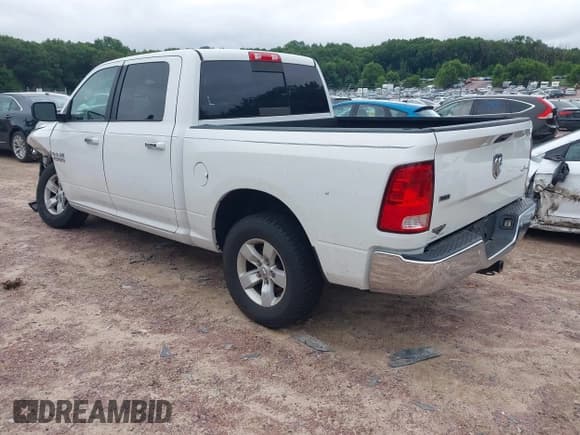 ✅ 2018 Ram 1500 Big Horn • VIN: 1C6RR7LT1JS161515 • Lot: 42753198. Listed on IAAI with 127,275 mi. Free auction sales archive from the USA and detailed vehicle history report at DreamBid. Image 3.