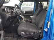 ✅ 2021 Jeep Wrangler Unlimited Sahara Altitude • VIN: 1C4HJXEG7MW728612 • Lot: 45001535. Listed on Copart with 24,027 mi. Free auction sales archive from the USA and detailed vehicle history report at DreamBid. Image 7.