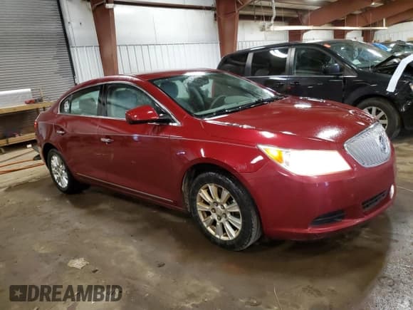 ✅ 2011 Buick LaCrosse CX • VIN: 1G4GA5ED5BF129545 • Lot: 61908175. Listed on Copart with 156,282 mi. Free auction sales archive from the USA and detailed vehicle history report at DreamBid. Image 4.