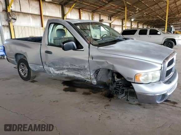 2005 Dodge 1500 SLT z VIN 1D7HA16D55J564668, wystawiony jako Copart lot #50175915 z przebiegiem 124 616 mil mil oraz Szkoda całkowita • Salvage title. Historia ofert i sprzedaży dostępna na DreamBid. Obrazek 4.
